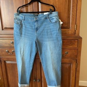 Westport Plus Girlfriend Jeans Nwt